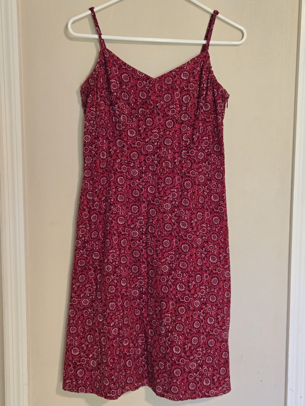 ANN TAYLOR LOFT red Dress Size 6